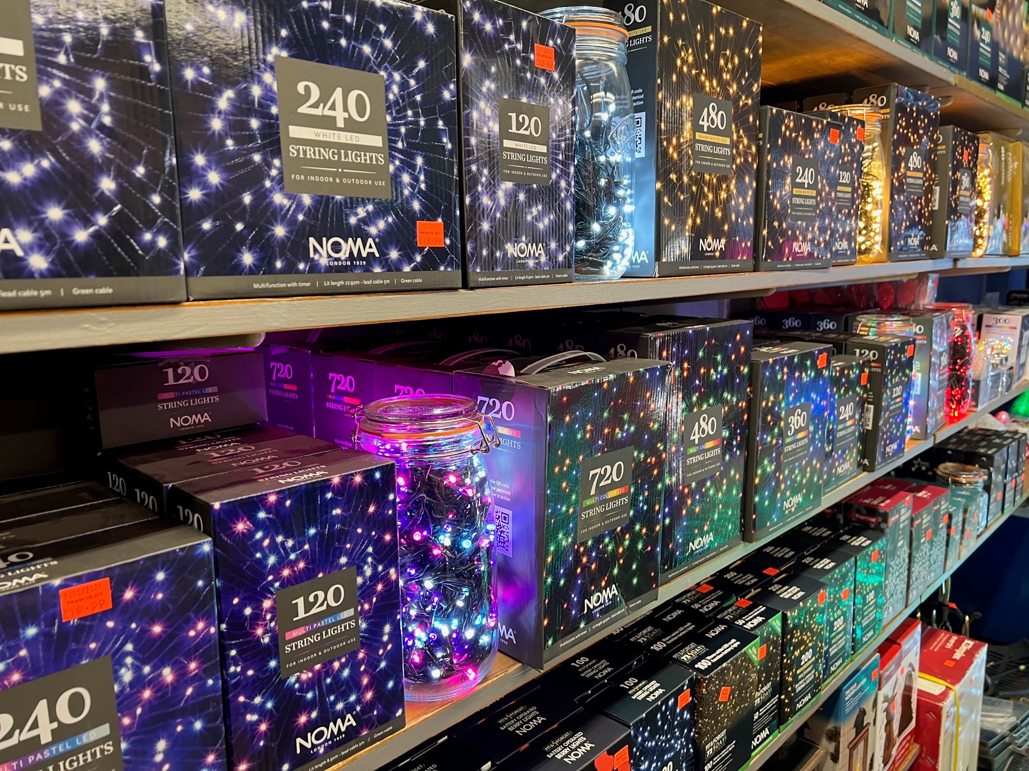 Christmas Lights in store now Francis DIY